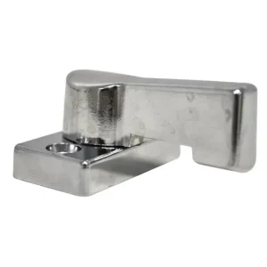 Bezpečná Platba Nastavitelná dveřní zarážka STS Oberholz s chromovanou podložkou