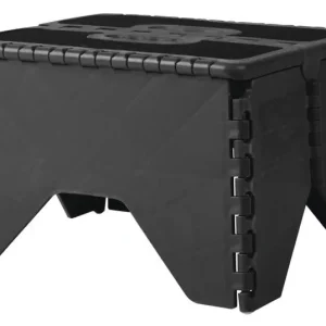 Skládací plastový schůdek Carbest, 130 kg Rychlé Dodání