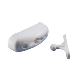 Plastová zarážka dveří Reimo, bílá Víkendová Akce