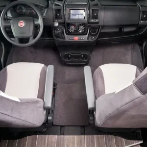 Hit Sezóny Izolace podlahy Hindermann pro Fiat Ducato rovná, černá