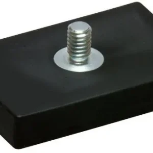 Obdélníkový magnet A-System Brugger s vnějším závitem M4 × 6 Značkový