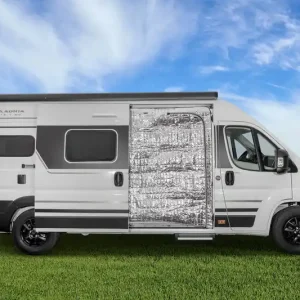 Termoizolační závěs do bočních posuvných dveří Carbest pro Fiat Ducato H2 Oblíbený