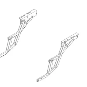 Kompletní rameno pro schůdek Thule Double Step 12 V Doprava Zdarma