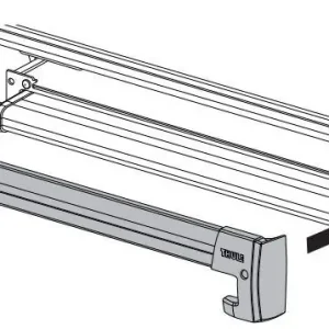 Omezená Nabídka Chránič proti nečistotám ke schůdkům Thule Slide-Out G2 700 pro Ducato/Crafter