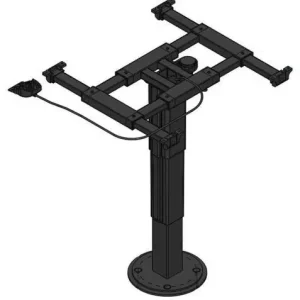 Nastavitelná a posuvná noha stolu Ilse výška 35,5–73,5 cm Sezónní Sleva
