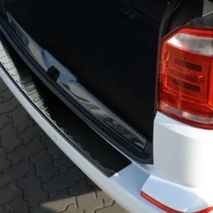 Ochranná nerezová lišta zadního nárazníku Reimo pro VW T6, černá Akční Cena