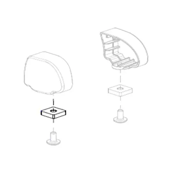 Koncová podložka pro nosník Thule Crossbeam Ducato Omezená Nabídka