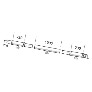 Upínací tyč stanů Thule Residence/Panorama 8000 Hit Sezóny