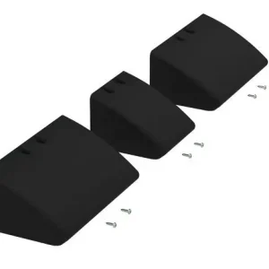 Sezónní Sleva Sada krytů Fiamma Roof Rail Ducato pro zakrytí střešních nosičů, černá