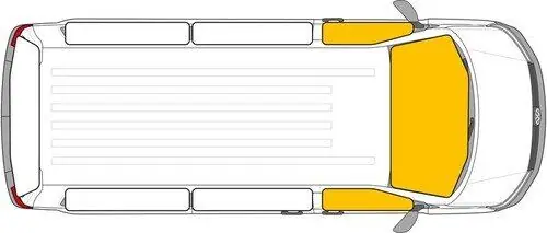 Prémiová termoizolace kabiny Carbest – VW Caddy, 2004–2020 Autentický