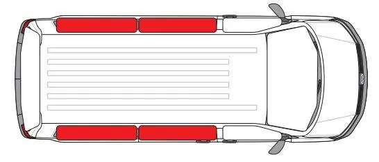 Akční Cena Prémiová termoizolace obytné části – VW Caddy Maxi, 2004–2020