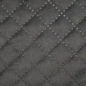 Rychlé Dodání Prošívaná potahová látka Reimo Trinity, 140 cm, černá