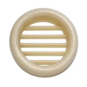 Cenově Výhodný Nábytková větrací mřížka Reimo béžová pr. 32 mm