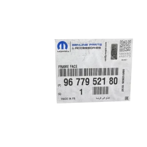 Značkový Obal Ventylátory  Originál 9677952180 Citroen Peugeot