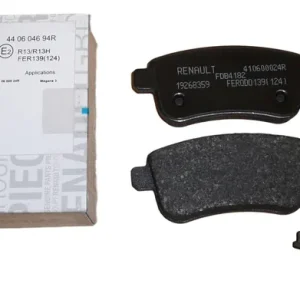 Značkový Brzdové Destičky Zadek Originál Renault Scenic 3 Megane 3 440604694R