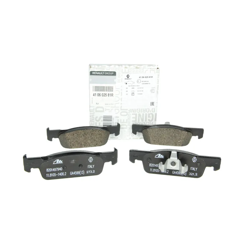 Brzdové Destičky Originál k Dacia Renault 410602581R Pouze Dnes