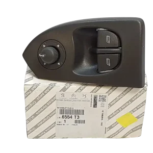 Přepínač Stahování Oken Originál Citroen Peugeot 6554T3 6554.T3 Rychlé Dodání