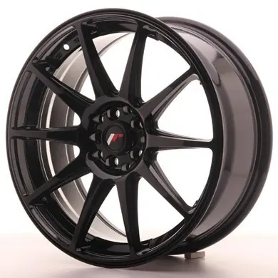 Levný Japan Racing JR11 18x7,5 ET40 5x112/114,3 Glossy Black Alu kola JR111875ML4074DHB