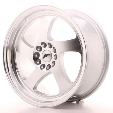 Zlevněný Japan Racing JR15 18x8,5 ET40 5x112 Machined Silver Alu kola JR151885ML4074S