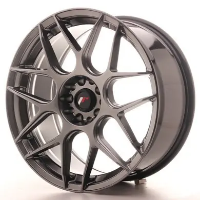 Japan Racing JR18 18x8,5 ET40 5x112/114,3 Hiper Black Alu kola JR181885ML4074HB Finální Výprodej