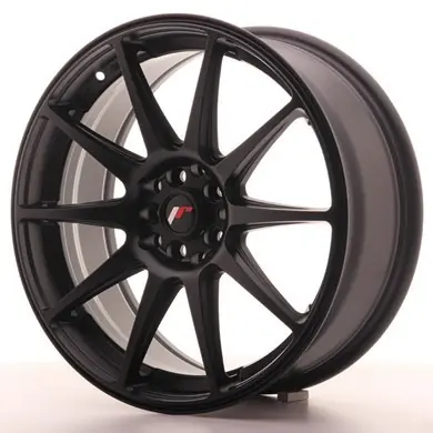 Aktuální Japan Racing JR11 18x7,5 ET35 5x100/120 Flat Black Alu kola JR111875MZ3574FB