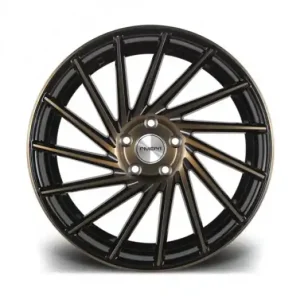 Víkendová Akce Riviera Wheels RV135 19x8,5 ET42 5x112 alu kola - lesklý černý bronz RIV-RV135-19x8,5-ET42-5x112-B