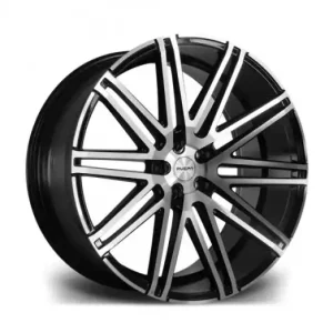 Rychlé Dodání Riviera Wheels RV120 22x10.5 ET42 5x120 alu kola - stříbrné s černýmRIV-RV120-22x10.5-ET42-5x120-S