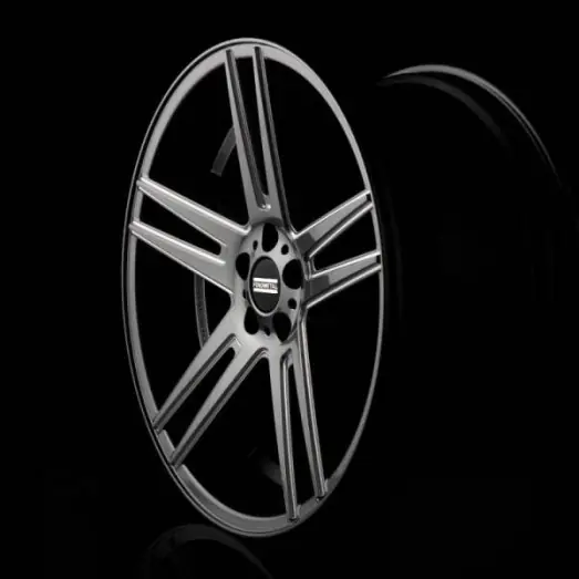 Sleva Fondmetal STC-5 20x8.5 " ET25 5x114.3 Alu kola - Černé s rizým límcem STC05B8520255114YNA4