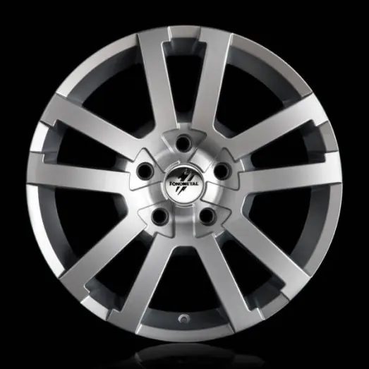 Fondmetal 7700-1 18x8.5" ET40 5x114.3 Alu kola - Stříbrné lesklé 770018518305114ZGA0 Rychlé Dodání