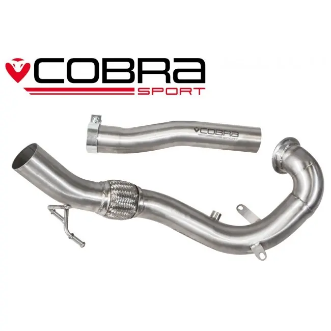 Cobra Sport 1. díl výfuku Downpipe pro VW Polo GTI 1.8 TSI - bez sportovního katalyzátoruVW64 Finální Výprodej