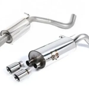 Sezónní Sleva Catback výfuk SEAT Ibiza 6L FR 1.8 T Milltek Sport - s rezonátorem / leštěná dvojitá koncovka SSXSE007