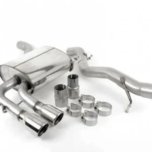 Top Prodej Catback výfuk AUDI A3 8P quattro SportBack (5dv.) 2.0 TFSI Milltek Sport - bez rezonátoru / leštěná dvojitá koncovka SSXVW046