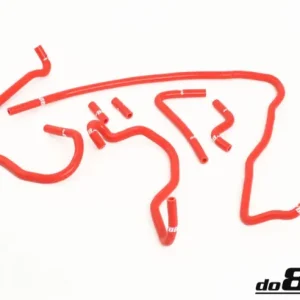 Ověřený Do88 set silikonových podtlakových hadiček AUDI S3 TT 1,8T 154kW 165kW APX APY AUL AMK BAM - Červené do88-kit80R