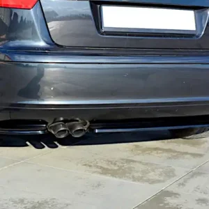 Aktuální Maxton Design Spoiler zadního nárazníku Audi A3 8P - černý lesklý lak AU-A3-2-RSD1G