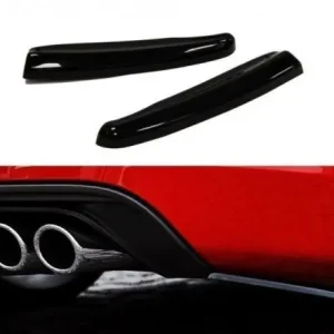 Tovární Cena Maxton Design Boční lišty zadního nárazníku Audi A3 S-Line/S3 8V Sportback/Hatchback - texturovaný plast AU-S3-3-RSD1T