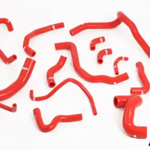 Super Cena Do88 set silikonových hadic chladícího okruhu AUDI S4 A6 2,7T biturbo AGB AJK AZA ARE BES - Červené do88-kit133R