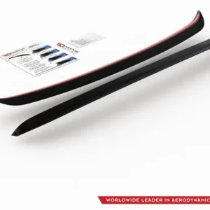 Bezpečná Platba Maxton Design Nástavec střešního spoileru Audi S3 8L - texturovaný plast AU-S3-8L-CAP1T