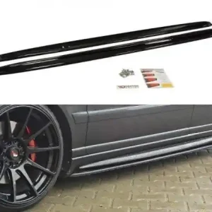 Víkendová Akce Maxton Design Prahové lišty Audi S4 B5 Avant - černý lesklý lak AU-S4-B5-SD1G