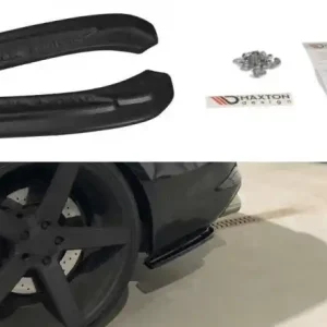 Tovární Cena Maxton Design Boční lišty zadního nárazníku Audi S4 B8 Facelift - texturovaný plast AU-S4-B8F-RSD1T