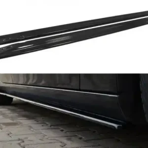 Cenová Bomba Maxton Design Prahové lišty Audi A4/S4/A4 S-Line B8 Facelift - texturovaný plast AU-A4-B8-SD1T