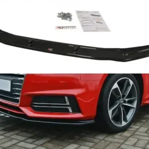 Cenový Hit Maxton Design Spoiler předního nárazníku Audi S4/A4 S-Line B9 V.2 - karbon AU-A4-B9-SLINE-FD2C