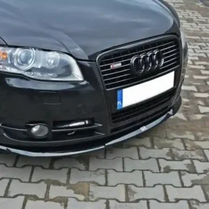 Akce Maxton Design Spoiler předního nárazníku Audi A4 B7 V.2 - černý lesklý lak AU-A4-B7-FD2G