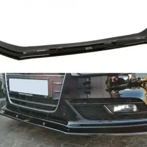 Cenově Výhodný Maxton Design Spoiler předního nárazníku Audi A4 B8 Facelift V.1 - karbon AU-A4-B8F-FD1C