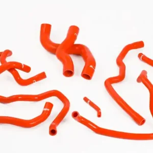 Do88 Set silikonových hadic vedení chladící kapaliny BMW M3 E90 E92 E93 4,0 V8 S55B40 - Červené do88-kit94R+clamp-kit94 Akční Nabídka