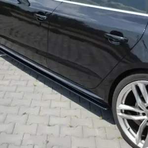 Doprava Zdarma Maxton Design Prahové lišty Audi S5/A5 S-Line/Facelift B8 Sportback - karbon AU-A5-1F-SLINE-SB-SD1C