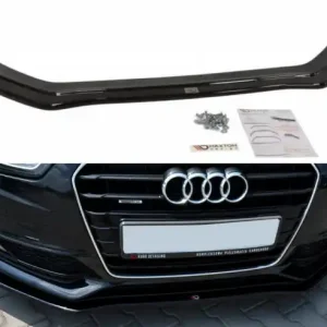 Výprodej Maxton Design Spoiler předního nárazníku Audi S5/A5 S-Line B8 Coupe/Sportback Facelift V.2 - karbon AU-A5-1F-SLINE-FD2C