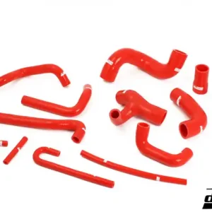 Top Prodej Do88 Set silikonových hadic vedení chladící kapaliny BMW M3 E30 S14B23 - Červené do88-kit130R+clamp-kit130