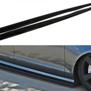 Hit Sezóny Maxton Design Prahové lišty Audi S6/A6 S-Line C7 - černý lesklý lak AU-A6-C7-SLINE-SD1G