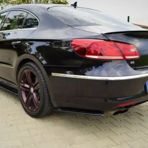 Ihned K Objednání Maxton Design Boční lišty zadního nárazníku VW Passat CC R-Line - texturovaný plast VW-CC-1F-RLINE-RSD1T