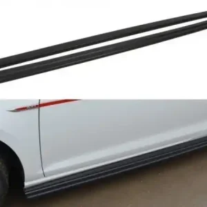 Super Cena Maxton Design Prahové lišty VW Golf Mk7 GTI Pre-Facelift/Facelift - černý lesklý lak VW-GO-7/7F-GTI-SD1G